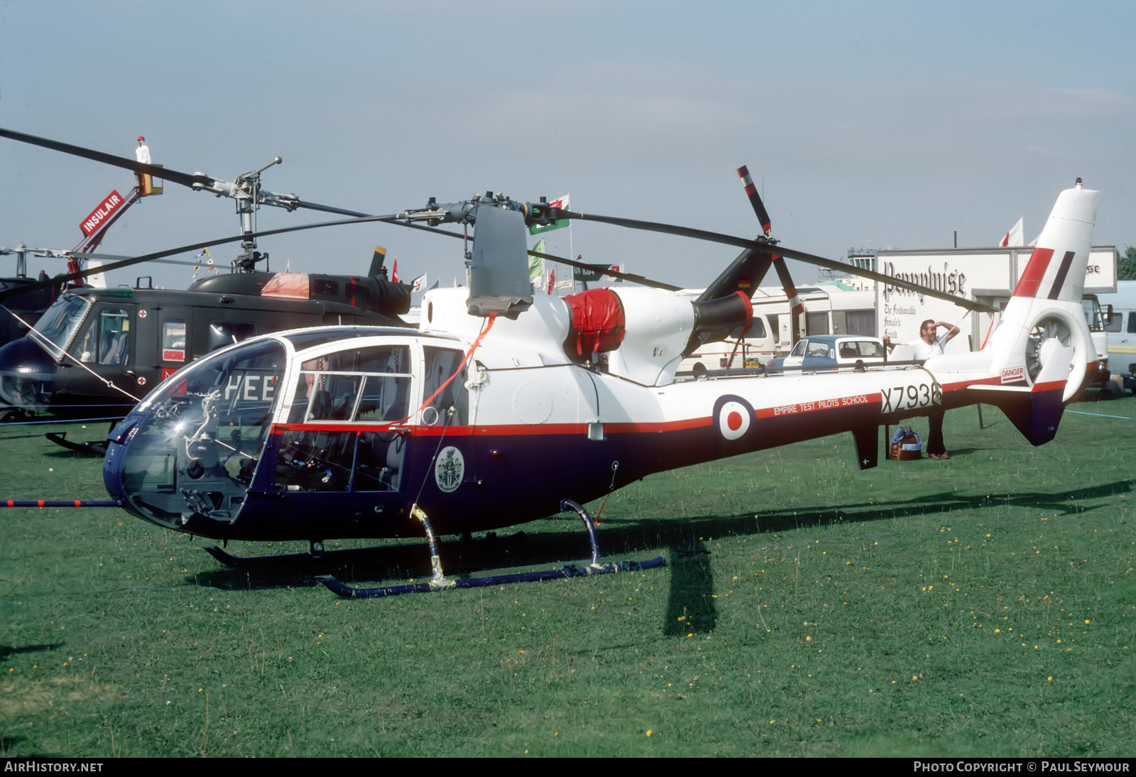 Aircraft Photo of XZ936 | Aerospatiale SA-341D Gazelle HT3 | UK - Air Force | AirHistory.net #653642