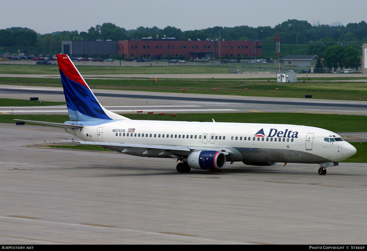 Aircraft Photo of N3757D | Boeing 737-832 | Delta Air Lines | AirHistory.net #653664