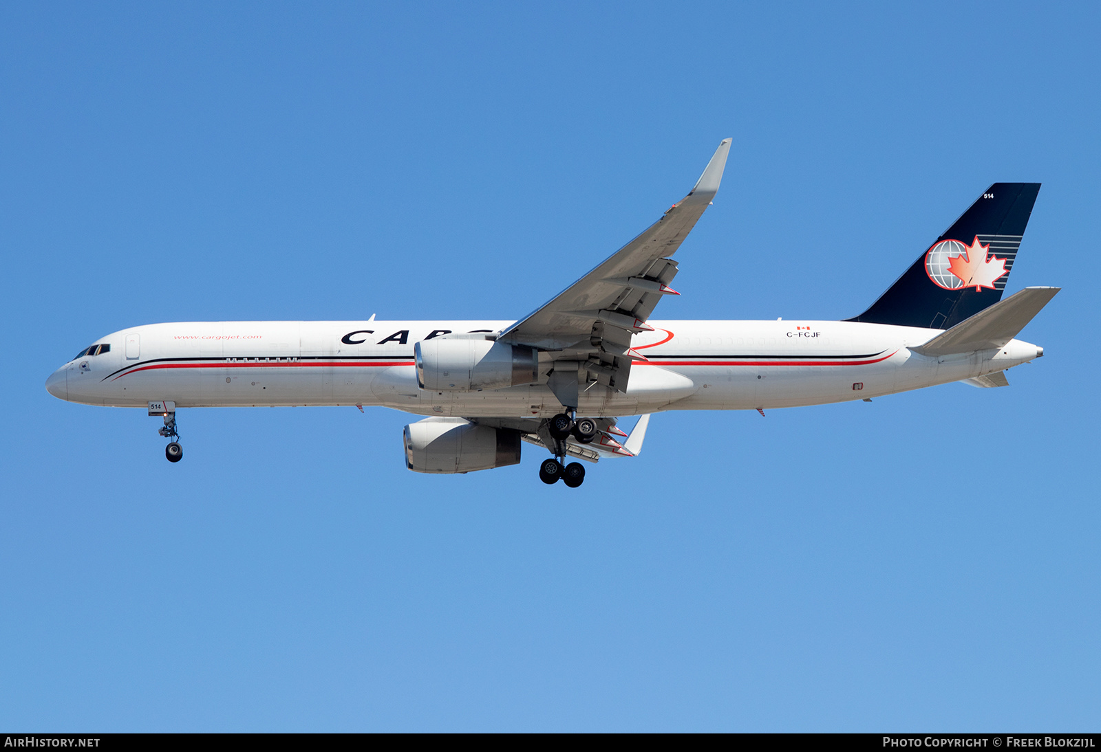Aircraft Photo of C-FCJF | Boeing 757-223(PCF) | Cargojet | AirHistory.net #653669