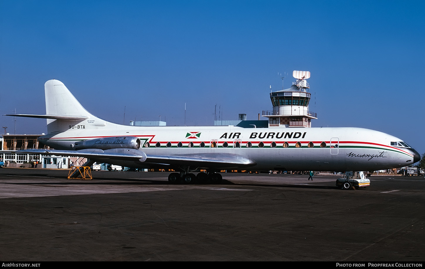 Aircraft Photo of 9U-BTA | Sud SE-210 Caravelle III | Air Burundi | AirHistory.net #653692