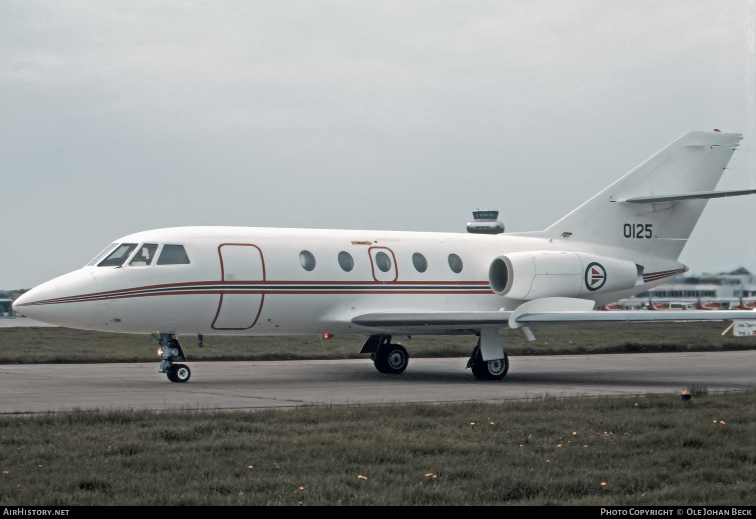 Aircraft Photo of 0125 | Dassault Falcon 20ECM | Norway - Air Force | AirHistory.net #653709