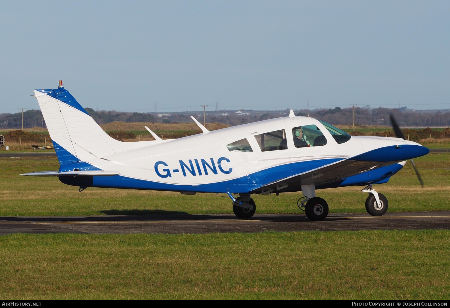 Aircraft Photo of G-NINC | Piper PA-28-180 Cherokee G | AirHistory.net #653710