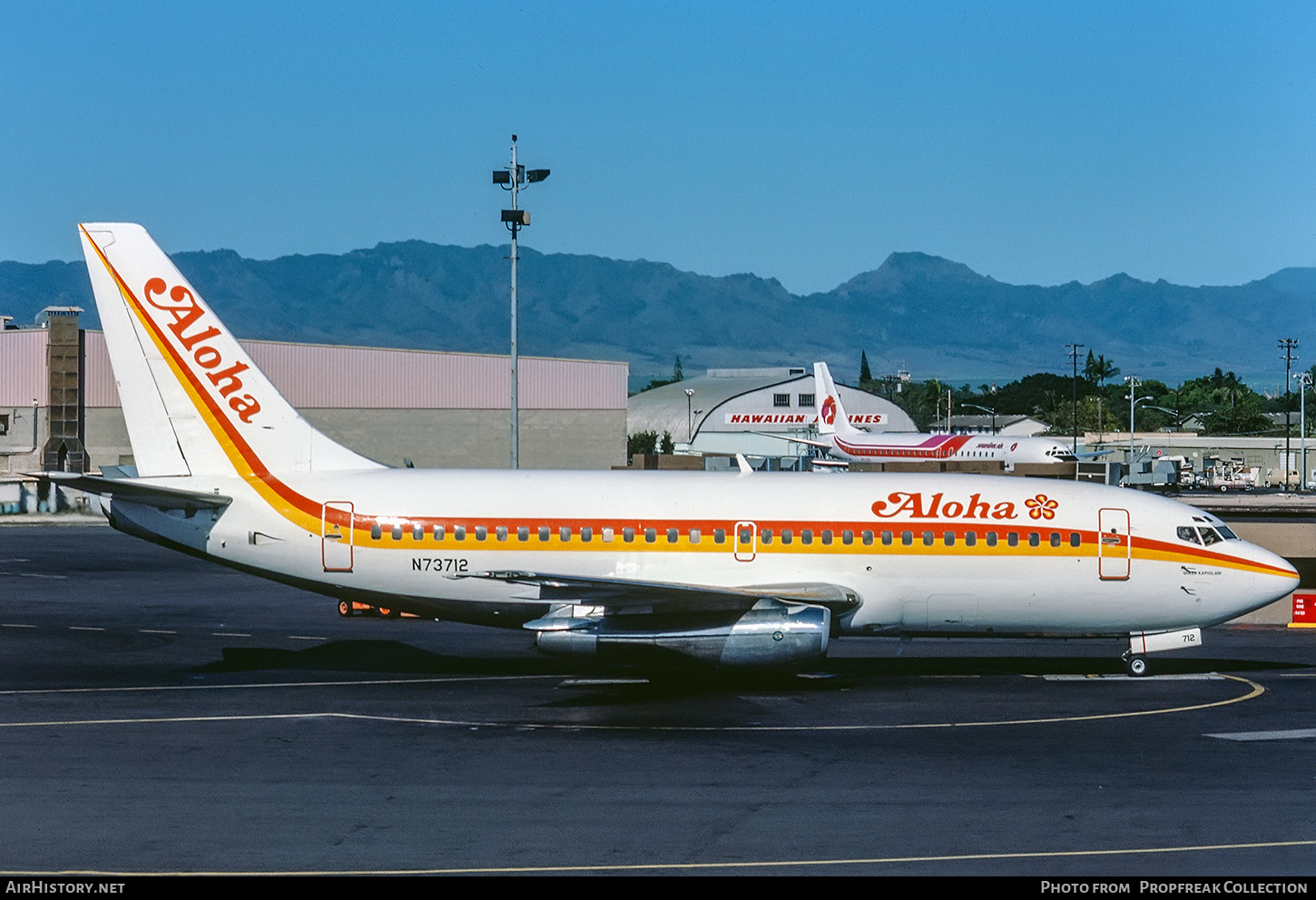 Aircraft Photo of N73712 | Boeing 737-297 | Aloha Airlines | AirHistory.net #653716