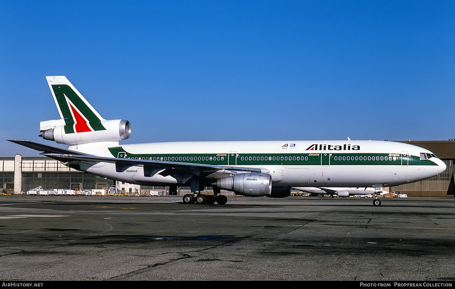Aircraft Photo of N68060 | McDonnell Douglas DC-10-30 | Alitalia | AirHistory.net #653729