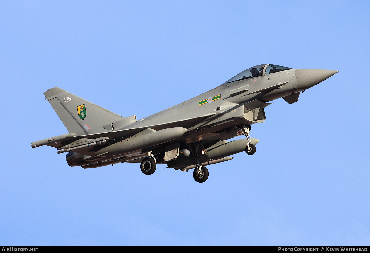 Aircraft Photo of ZK436 | Eurofighter EF-2000 Typhoon FGR4 | UK - Air Force | AirHistory.net #653759