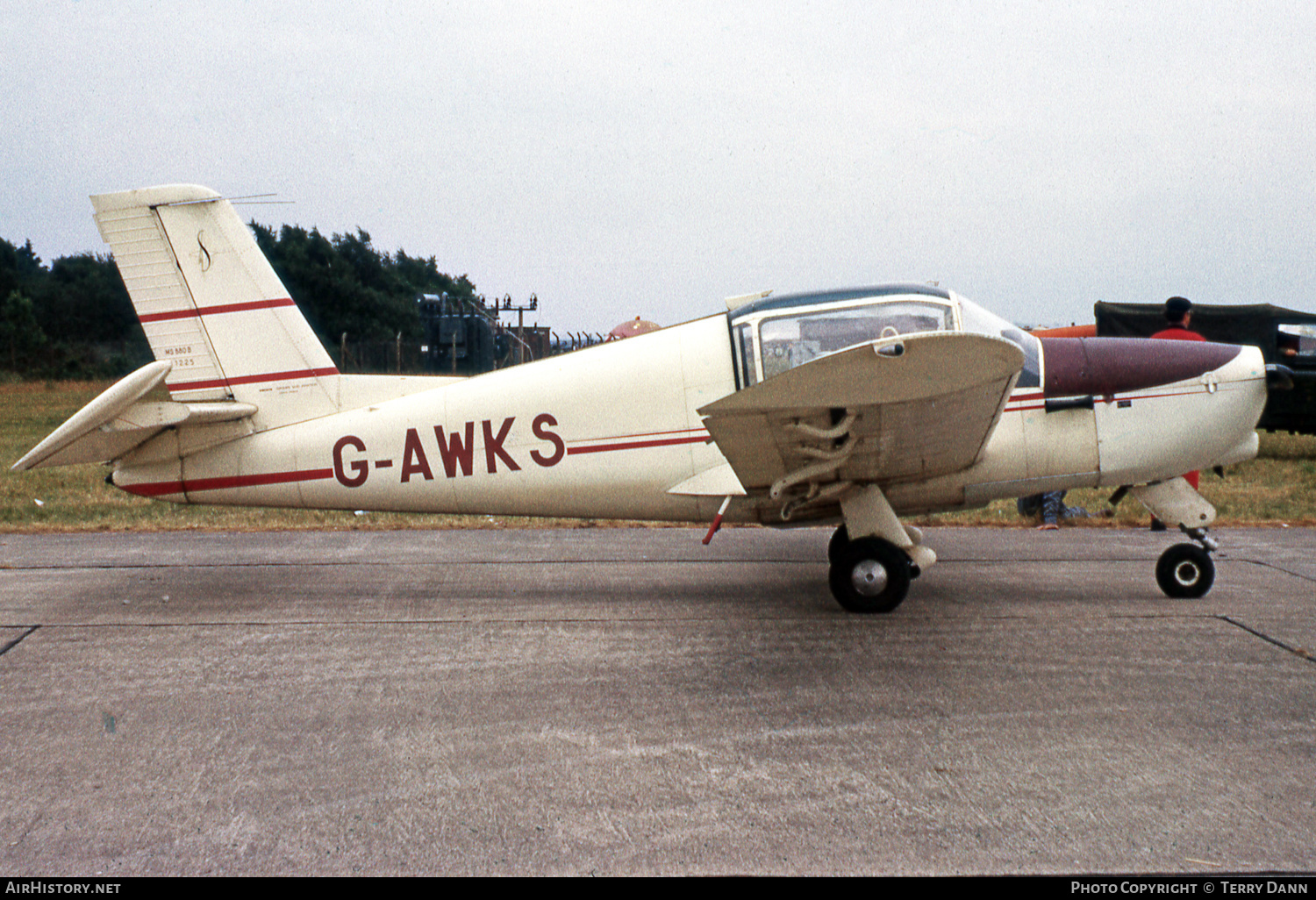 Aircraft Photo of G-AWKS | Socata MS-880B Rallye Club | AirHistory.net #653764