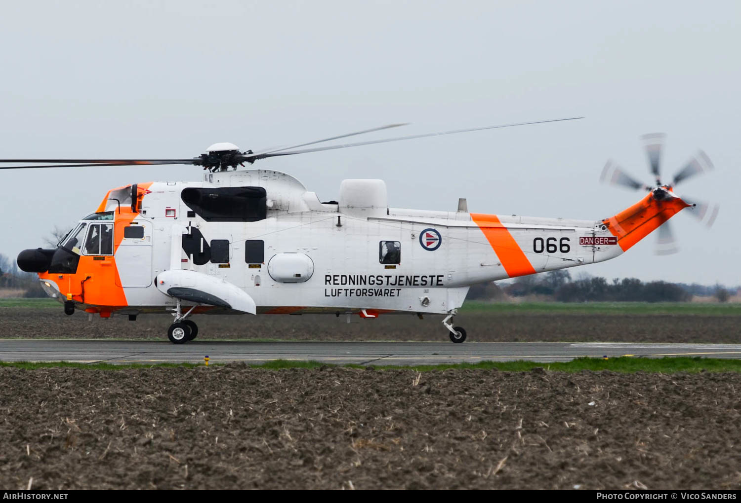 Aircraft Photo of 066 | Westland WS-61 Sea King Mk43B | Norway - Air Force | AirHistory.net #653768