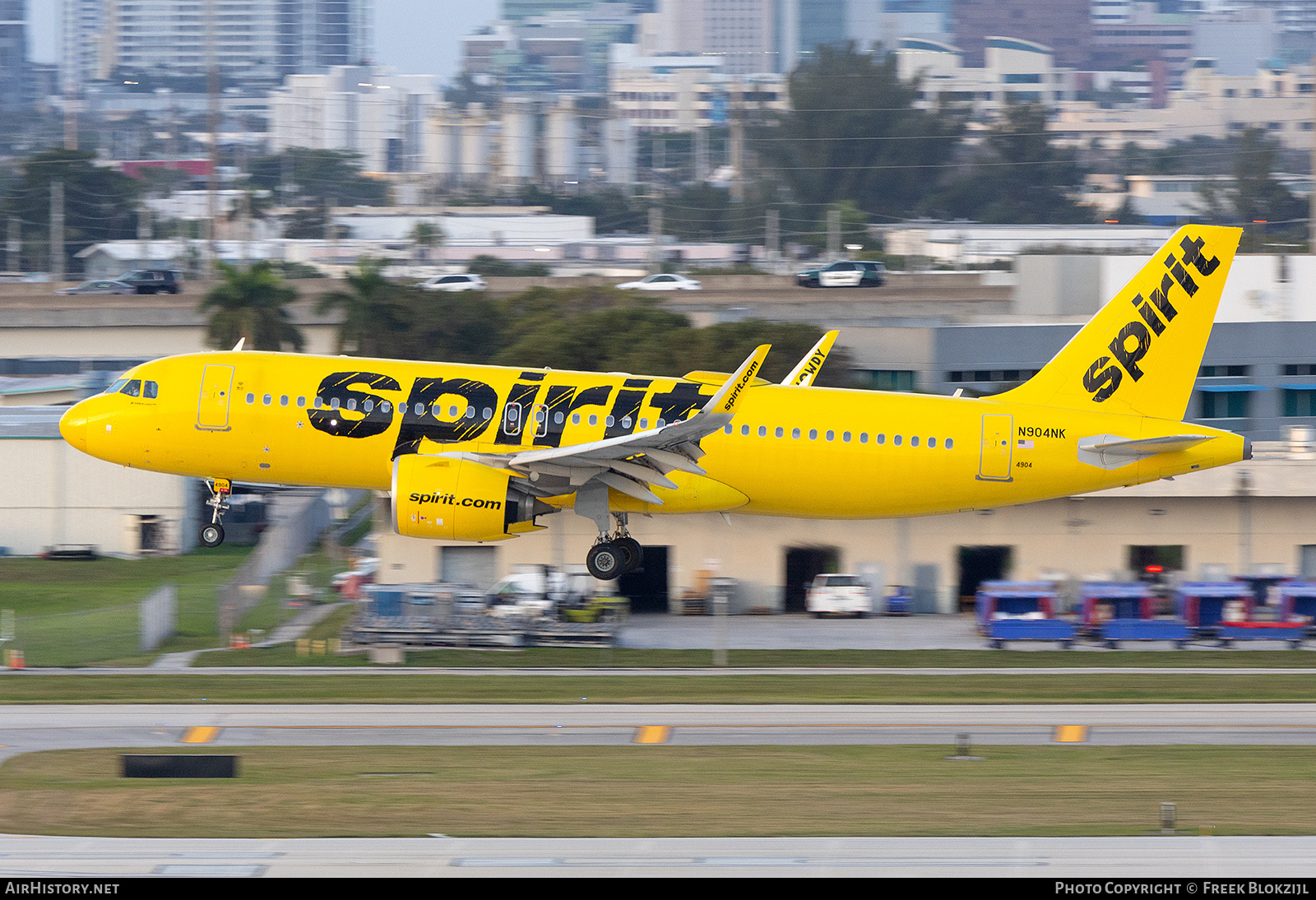 Aircraft Photo of N904NK | Airbus A320-271N | Spirit Airlines | AirHistory.net #653775
