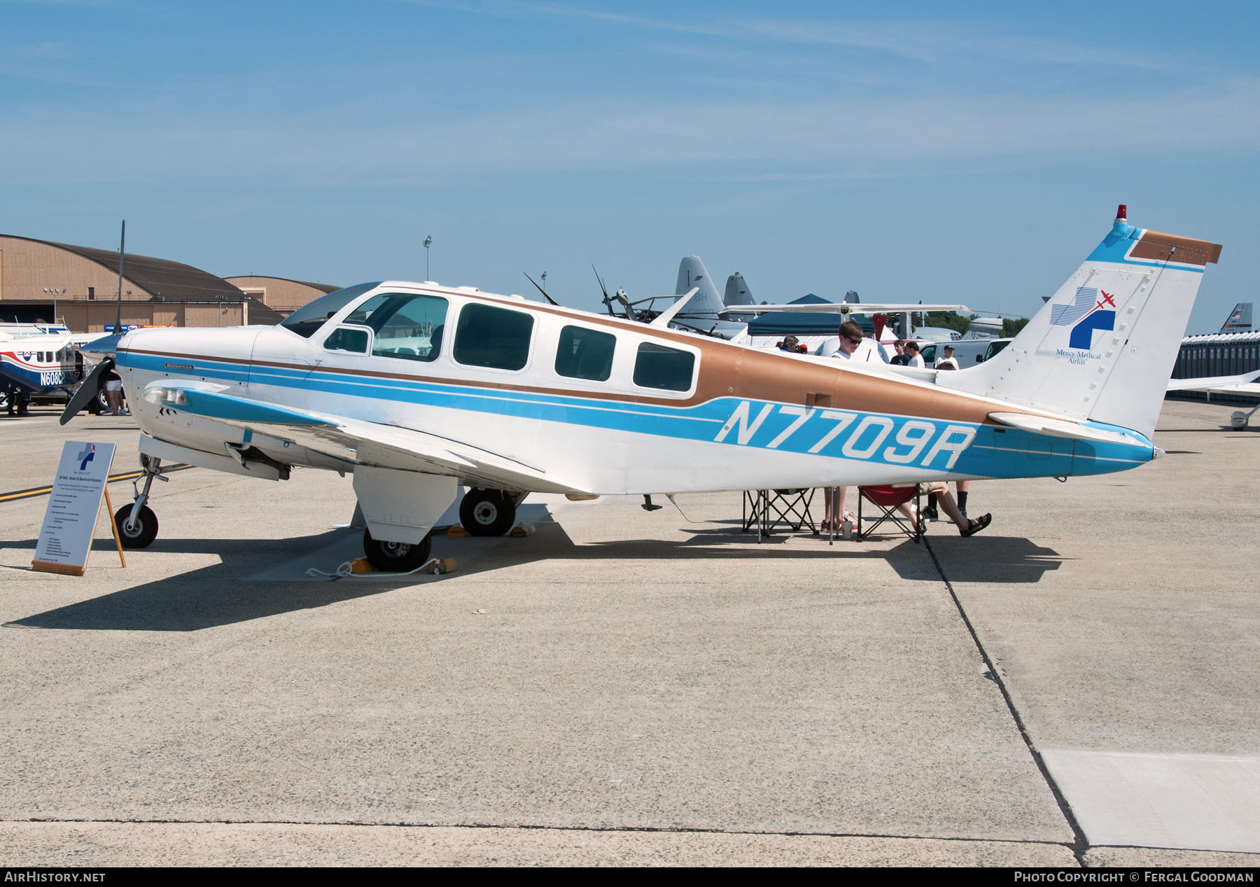 Aircraft Photo of N7709R | Beech 36... Bonanza | Mercy Medical Airlift | AirHistory.net #653782