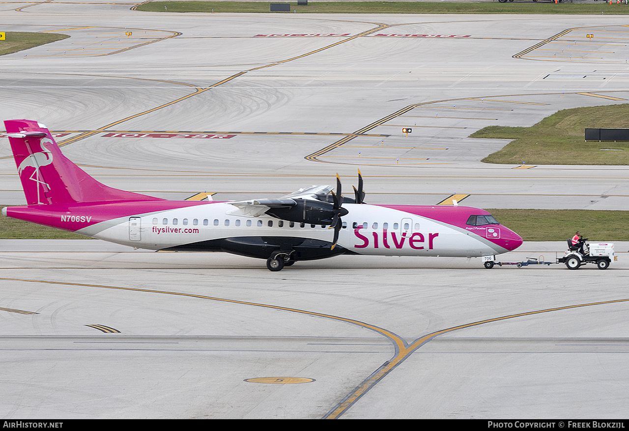 Aircraft Photo of N706SV | ATR ATR-72-600 (ATR-72-212A) | Silver Airways | AirHistory.net #653783