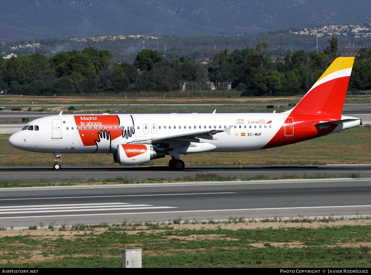 Aircraft Photo of EC-MUF | Airbus A320-214 | Iberia Express | AirHistory.net #653791