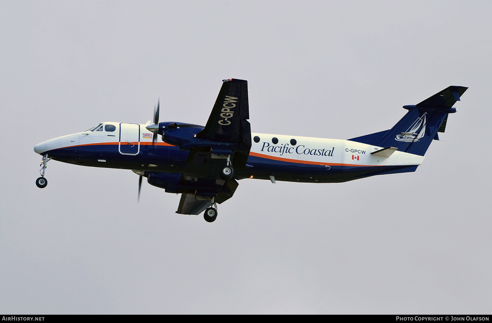 Aircraft Photo of C-GPCW | Beech 1900C-1 | Pacific Coastal Airlines | AirHistory.net #653801