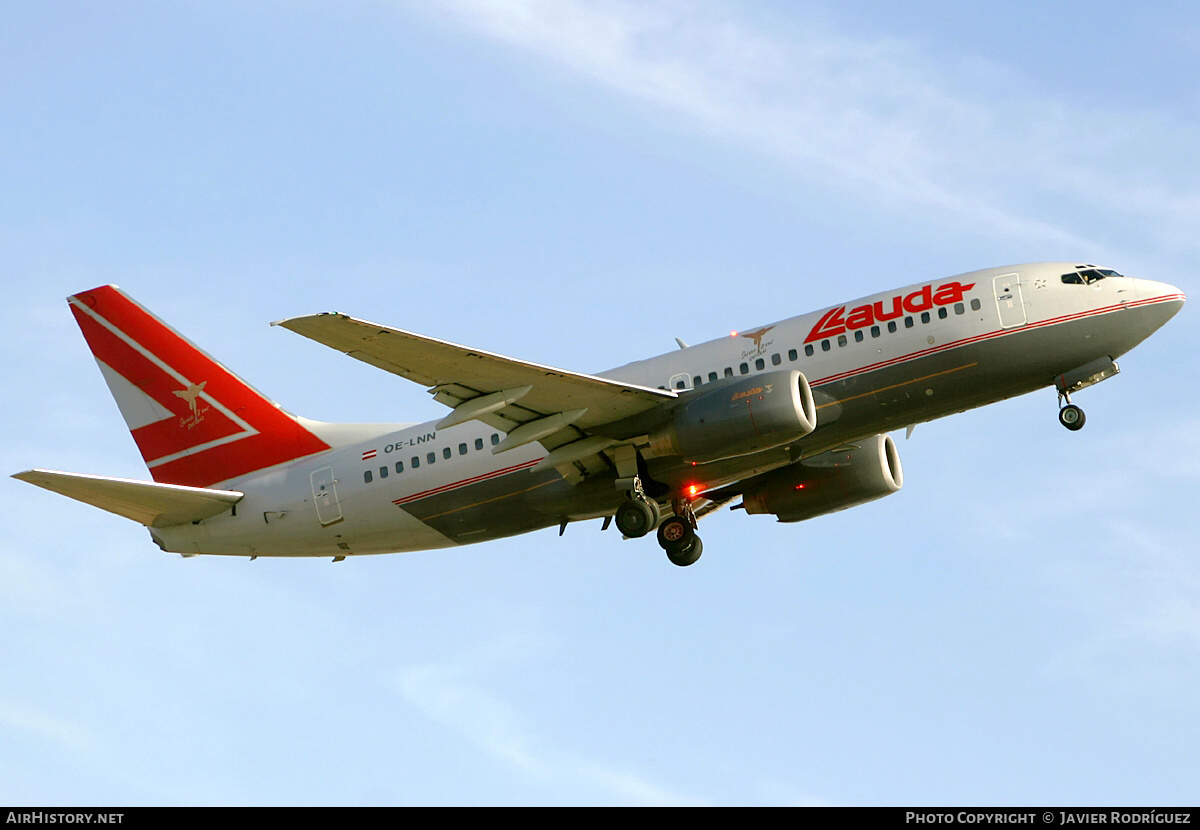 Aircraft Photo of OE-LNN | Boeing 737-7Z9 | Lauda Air | AirHistory.net #653809