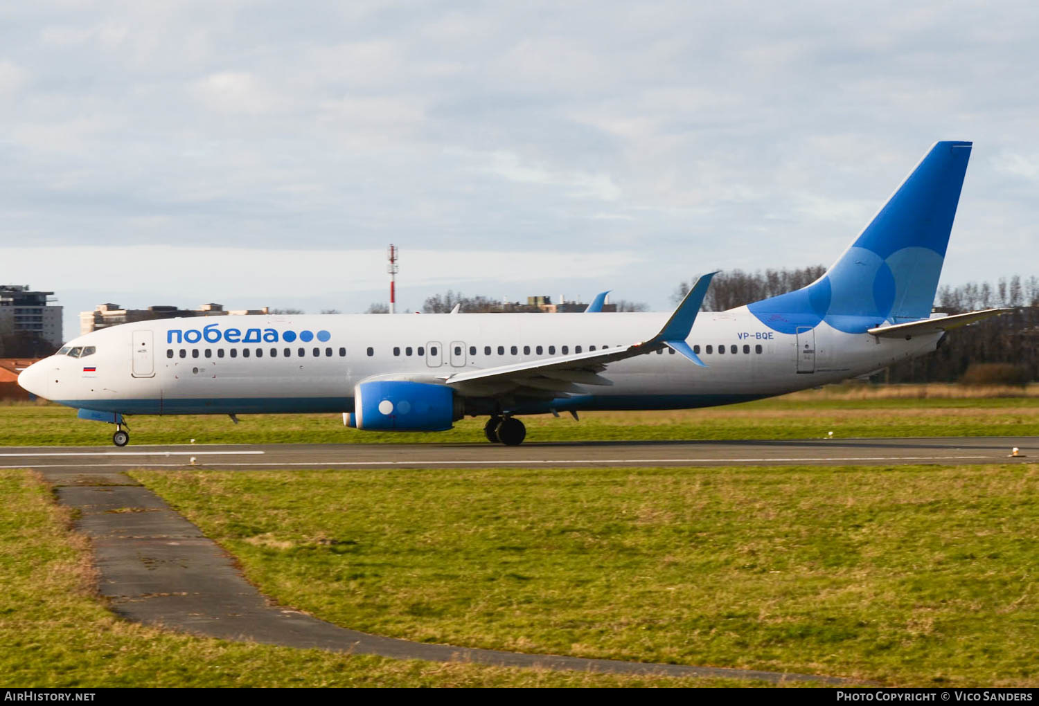 Aircraft Photo of VP-BQE | Boeing 737-800 | Pobeda Airlines | AirHistory.net #653810
