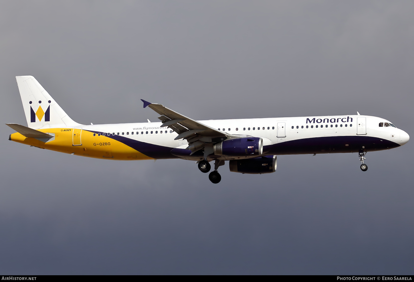 Aircraft Photo of G-OZBG | Airbus A321-231 | Monarch Airlines | AirHistory.net #653814