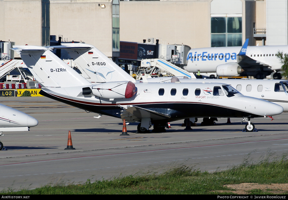 Aircraft Photo of D-IZRH | Cessna 525 CitationJet | Starjet Aviation | AirHistory.net #653831