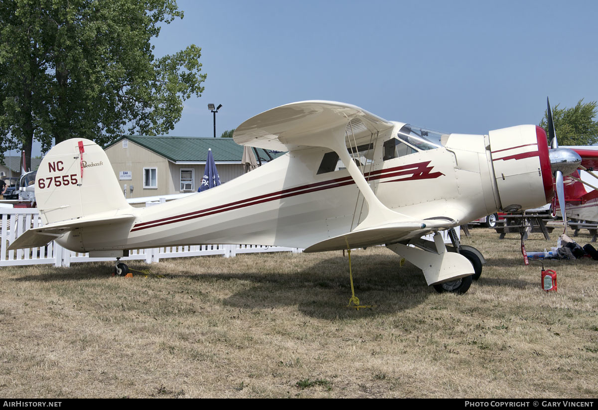 Aircraft Photo of N67555 / NC67555 | Beech GB-2 (D17S) | AirHistory.net #653844