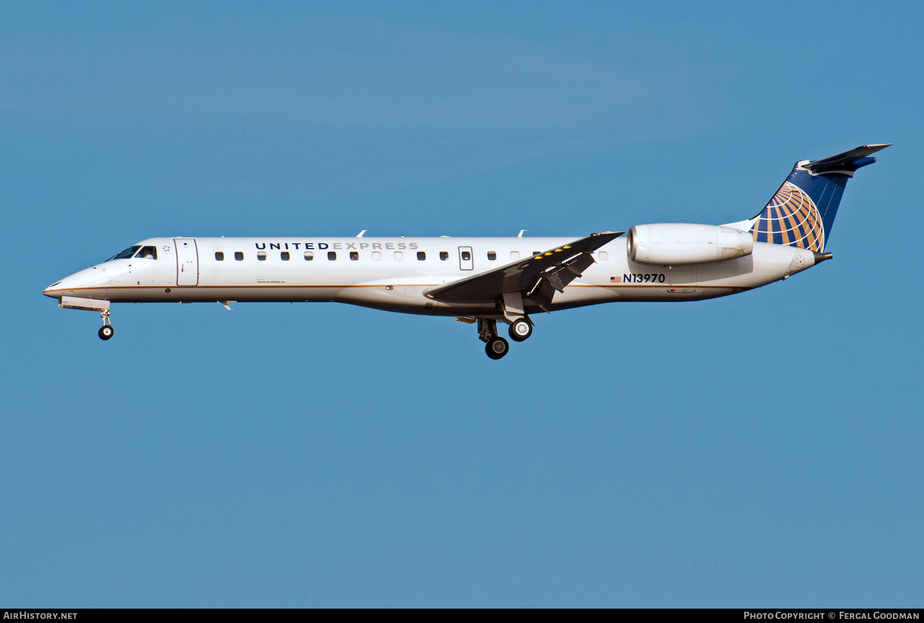 Aircraft Photo of N13970 | Embraer ERJ-145LR (EMB-145LR) | Continental Express | AirHistory.net #653850
