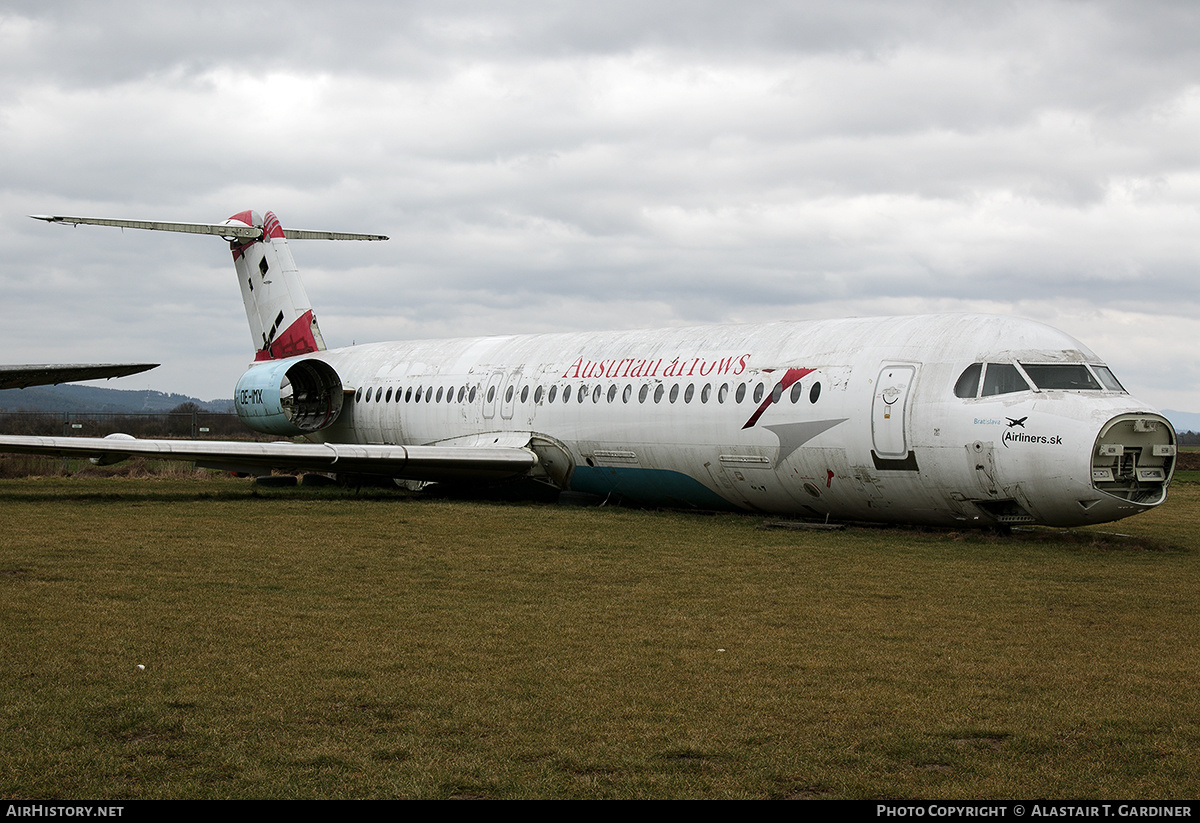 Aircraft Photo of OE-IMX | Fokker 100 (F28-0100) | Austrian Arrows | AirHistory.net #653852