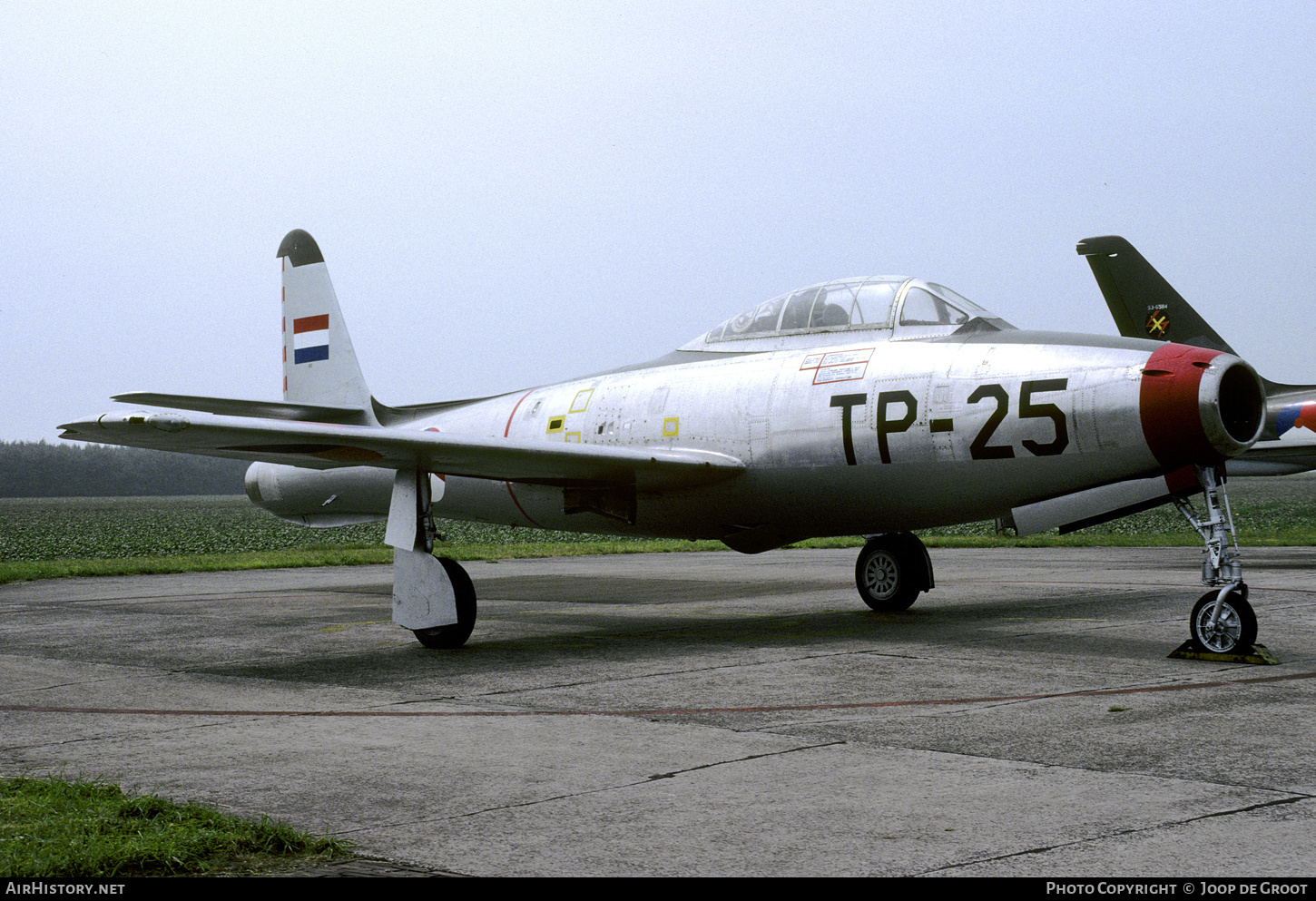 Aircraft Photo of K-6 | Republic F-84E Thunderjet | Netherlands - Air Force | AirHistory.net #653857