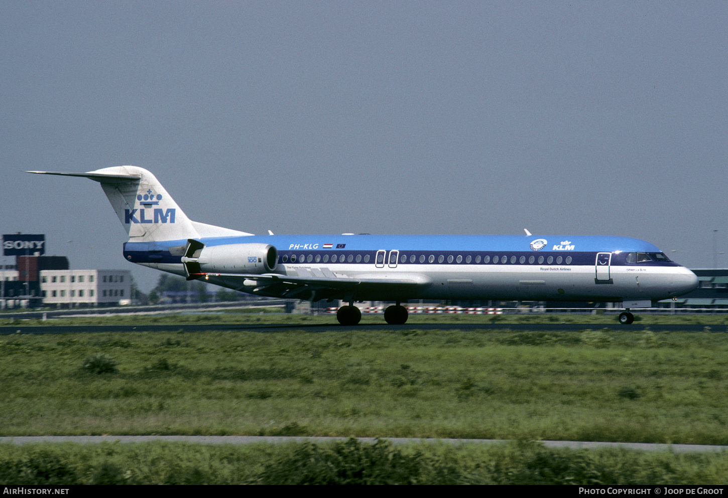 Aircraft Photo of PH-KLG | Fokker 100 (F28-0100) | KLM - Royal Dutch Airlines | AirHistory.net #653863