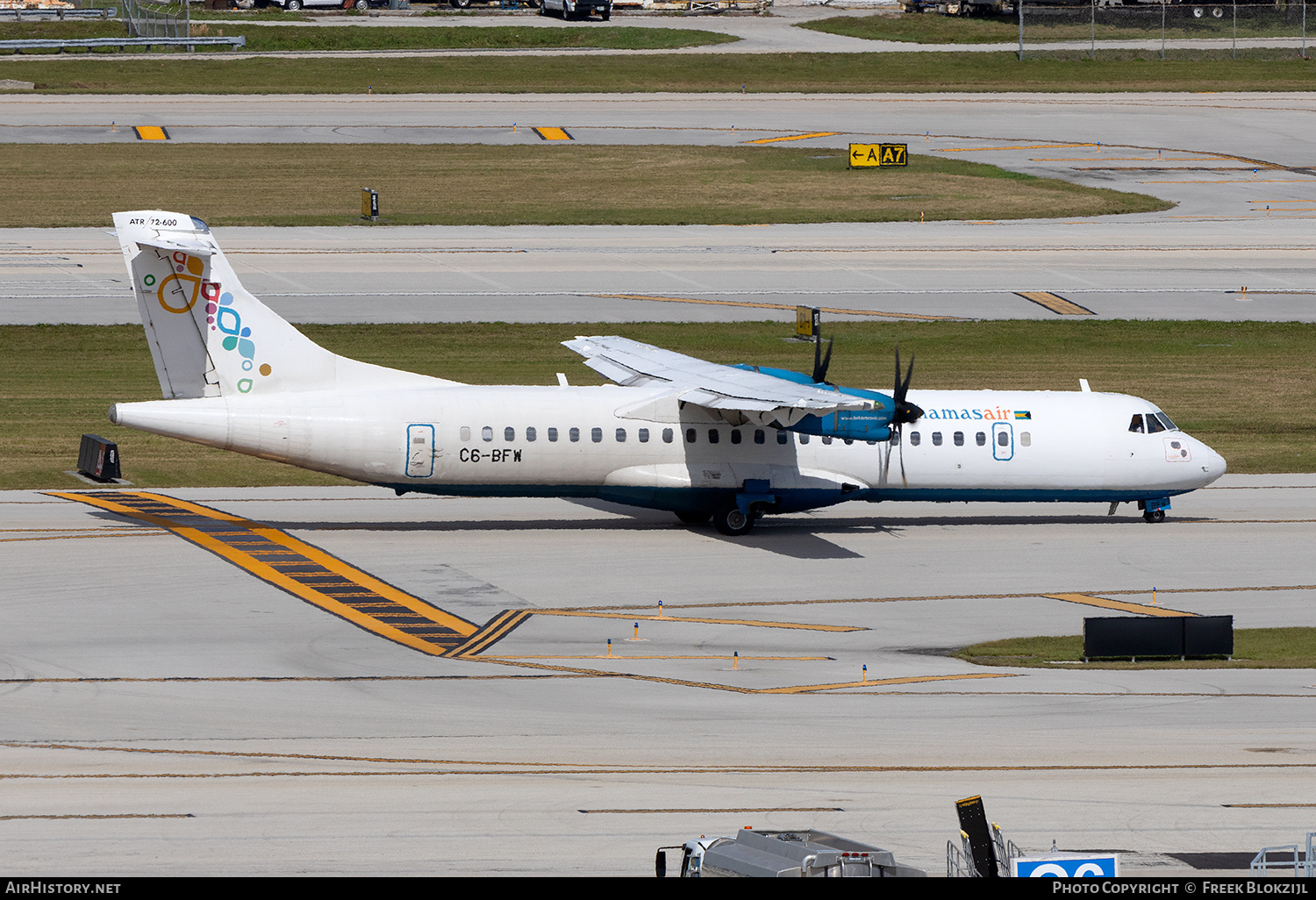 Aircraft Photo of C6-BFW | ATR ATR-72-600 (ATR-72-212A) | Bahamasair | AirHistory.net #653865