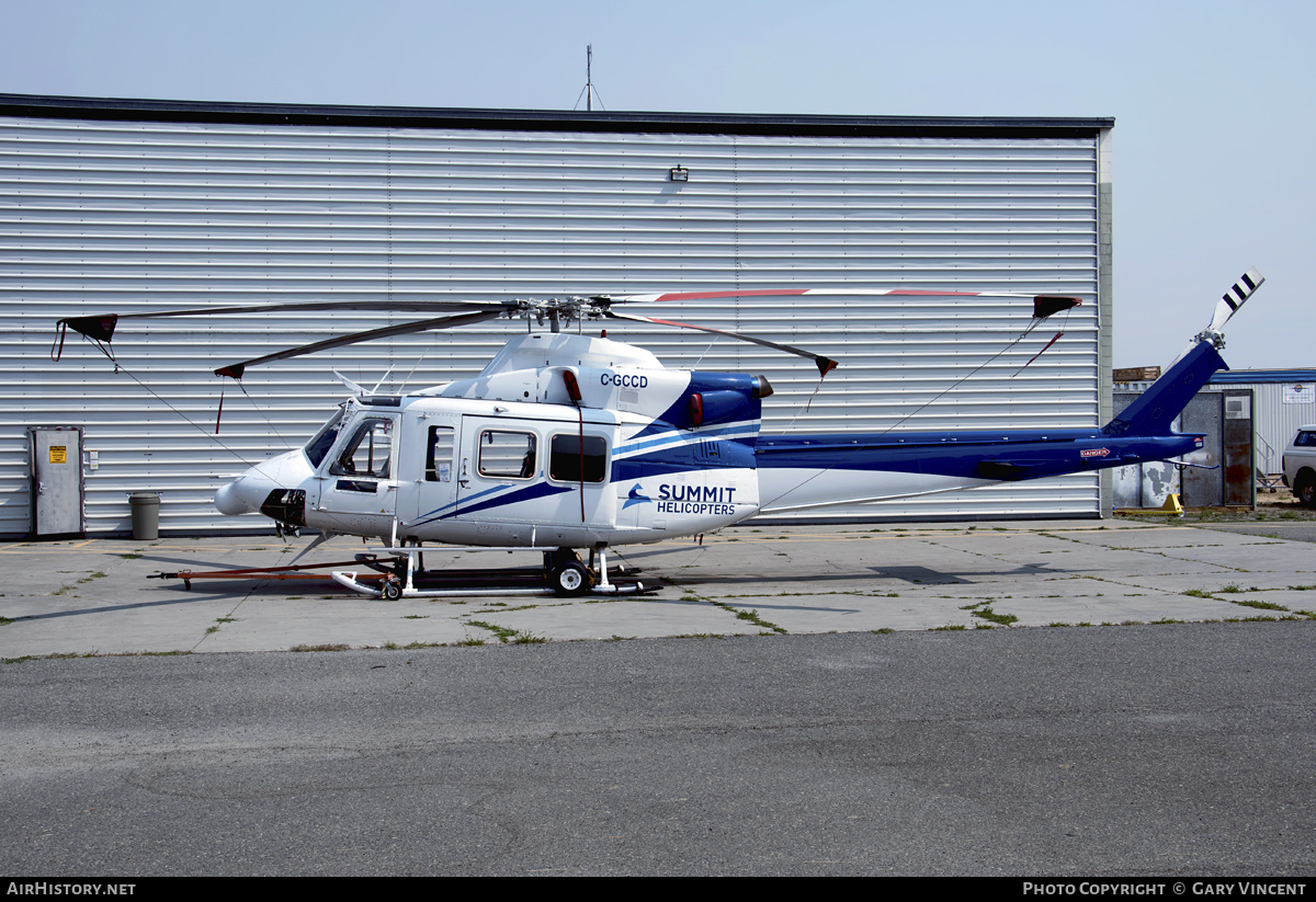 Aircraft Photo of C-GCCD | Bell 412 | Summit Helicopters | AirHistory.net #653875