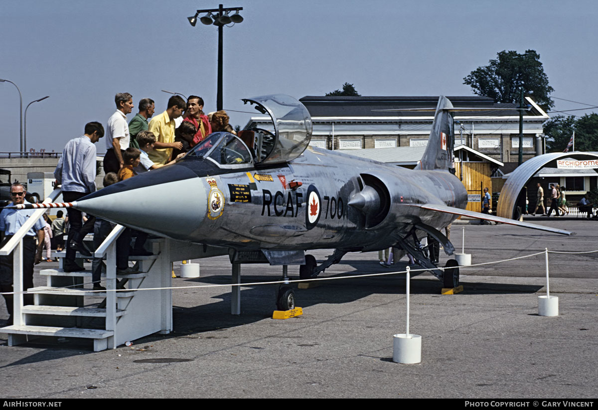 Aircraft Photo of 12700 | Lockheed F-104A Starfighter | Canada - Air Force | AirHistory.net #653877