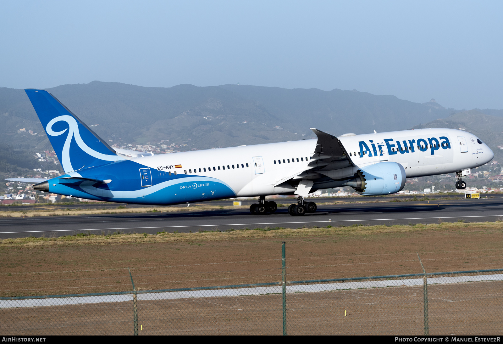 Aircraft Photo of EC-NVY | Boeing 787-9 Dreamliner | Air Europa | AirHistory.net #653906