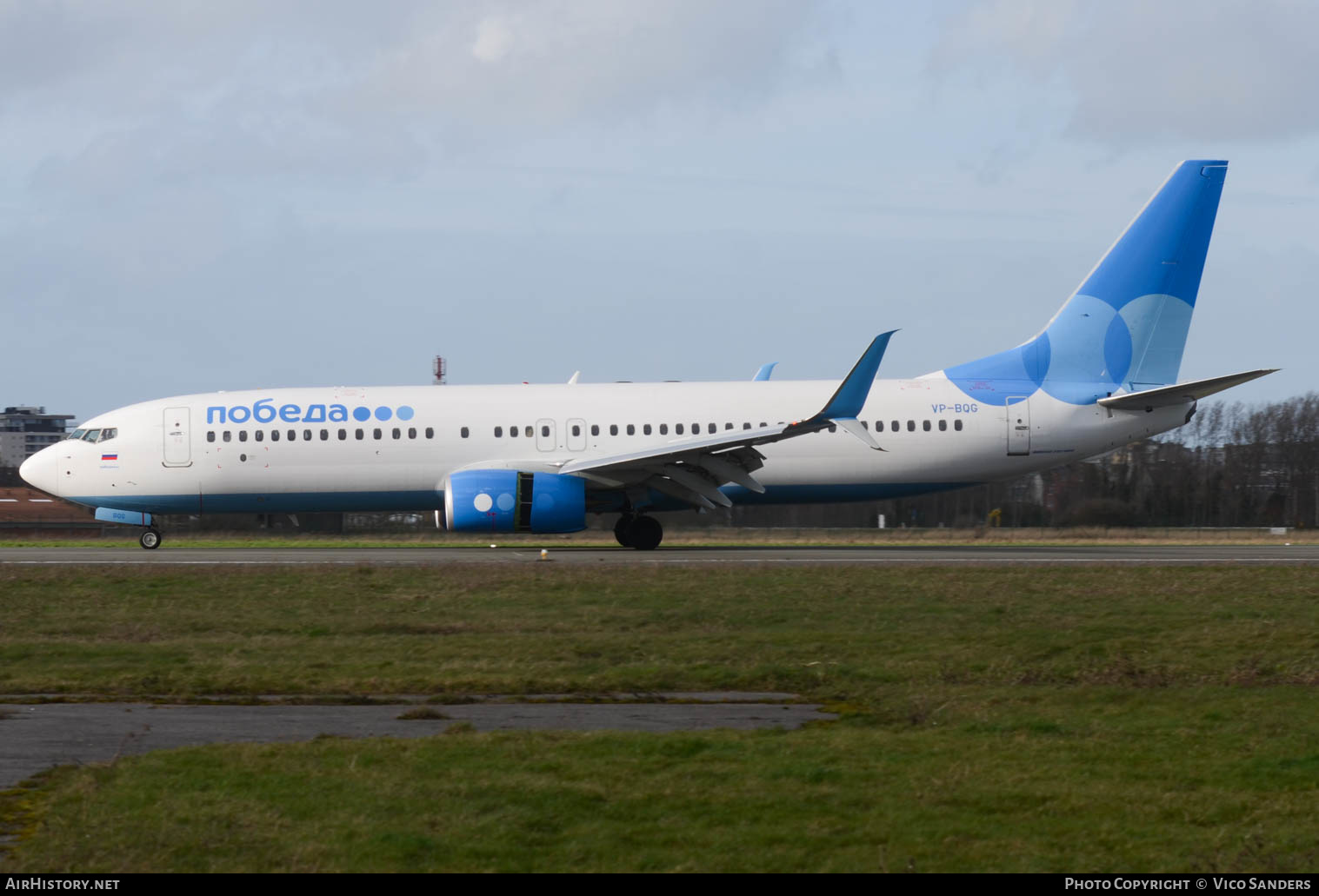 Aircraft Photo of VP-BQG | Boeing 737-800 | Pobeda Airlines | AirHistory.net #653917