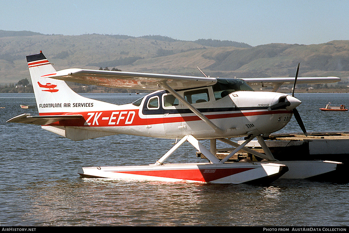 Aircraft Photo of ZK-EFD | Cessna U206F Stationair | Floatplane Air Services | AirHistory.net #653934