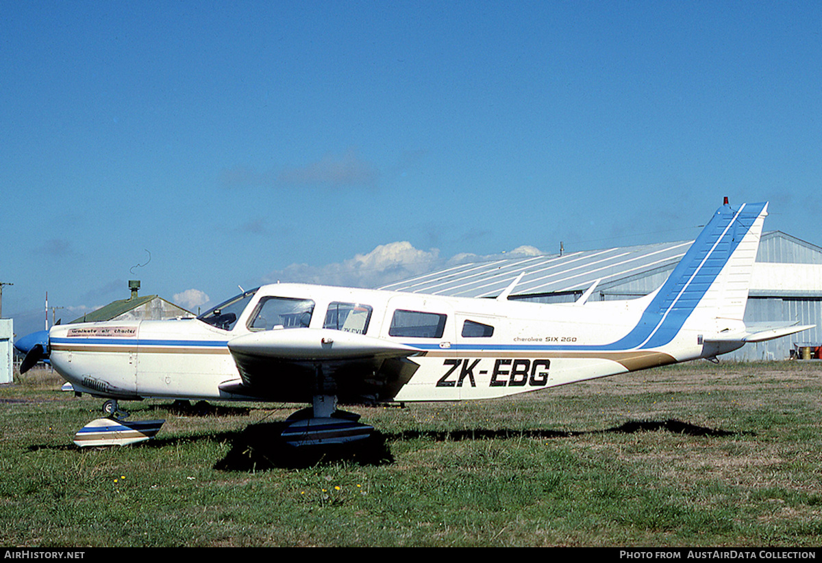 Aircraft Photo of ZK-EBG | Piper PA-32-260 Cherokee Six | Waikato Air Charter | AirHistory.net #653944