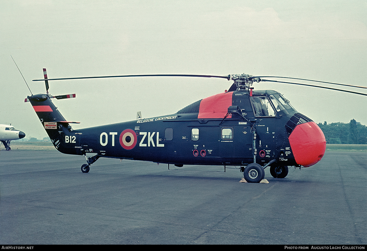 Aircraft Photo of B12 | Sikorsky S-58 | Belgium - Air Force | AirHistory.net #653958