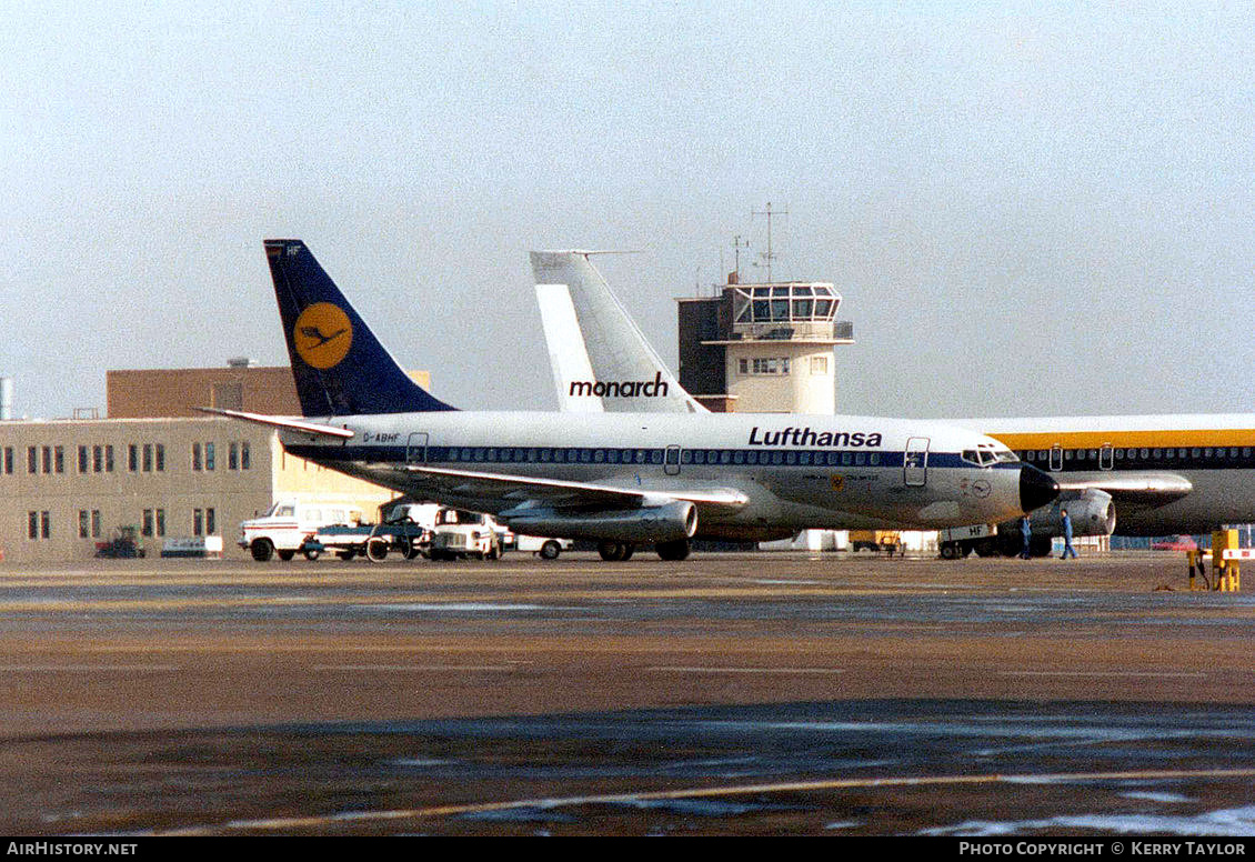 Aircraft Photo of D-ABHF | Boeing 737-230/Adv | Lufthansa | AirHistory.net #653968