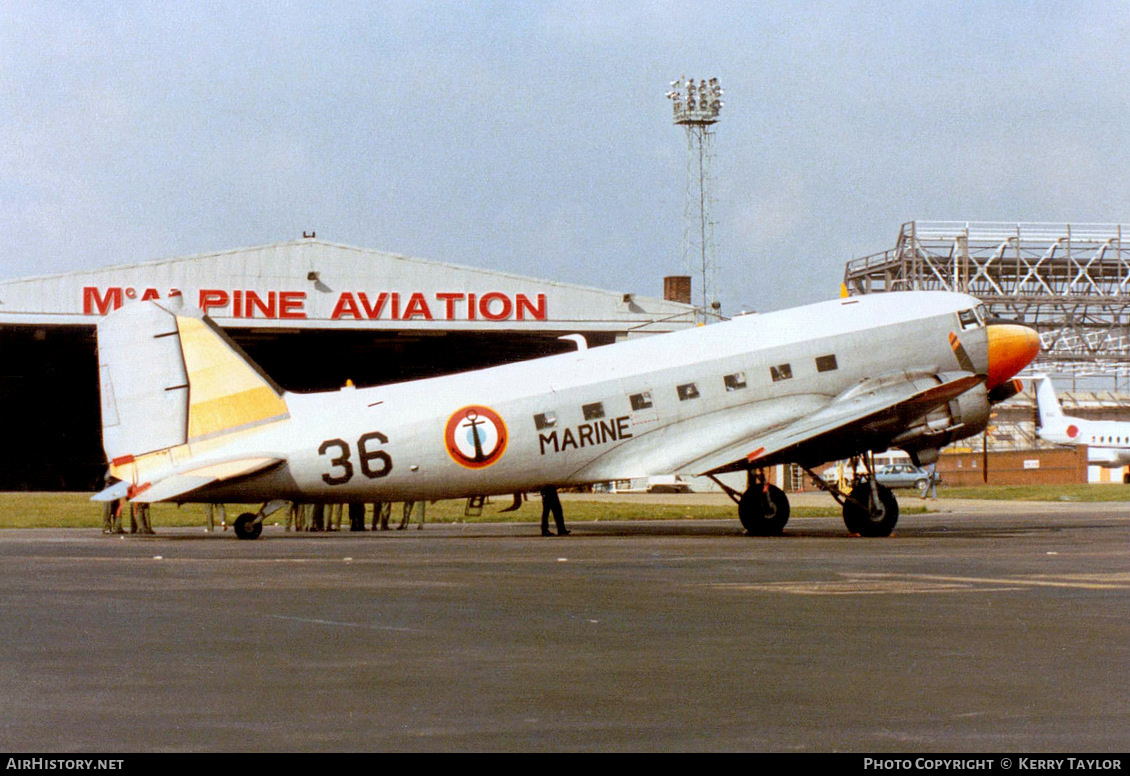 Aircraft Photo of 36 | Douglas C-47A Skytrain | France - Navy | AirHistory.net #653972