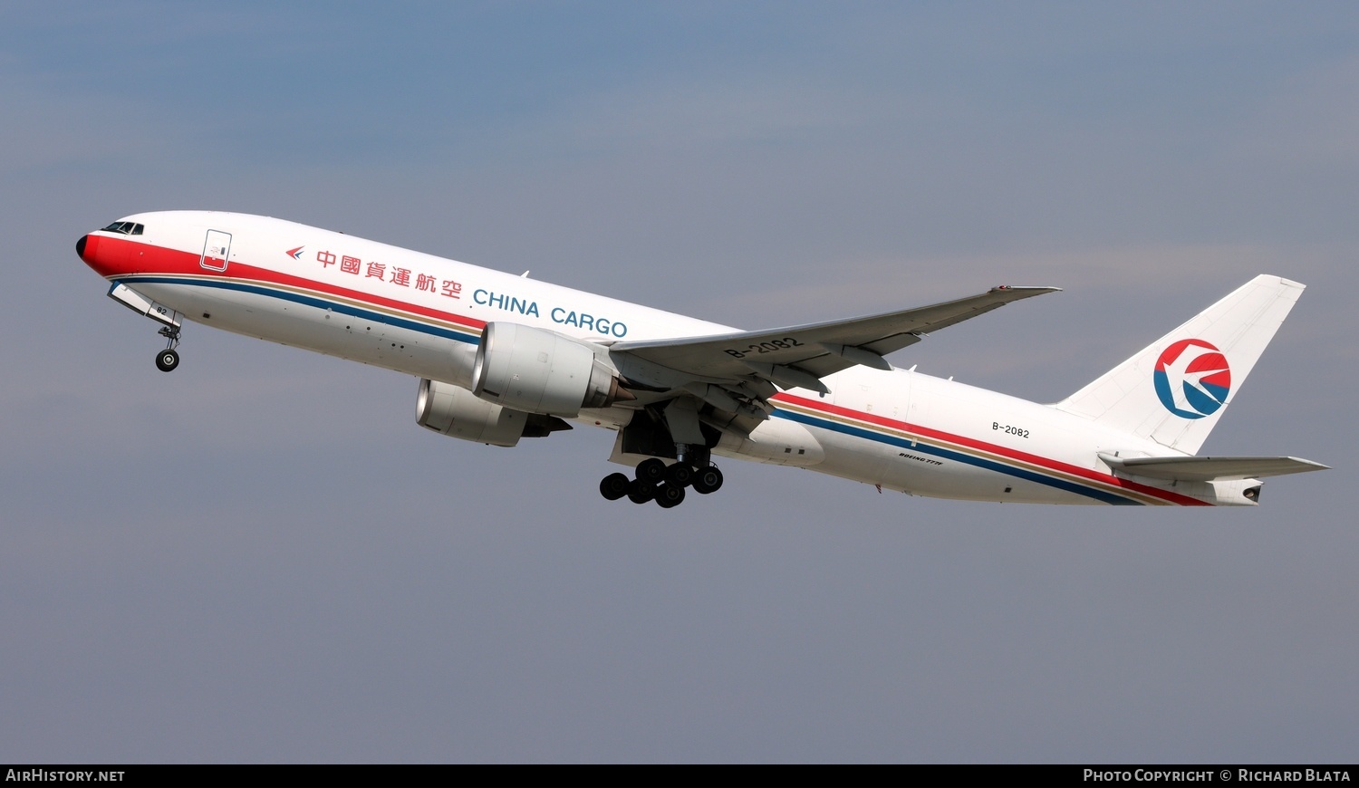 Aircraft Photo of B-2082 | Boeing 777-F6N | China Cargo Airlines | AirHistory.net #653990