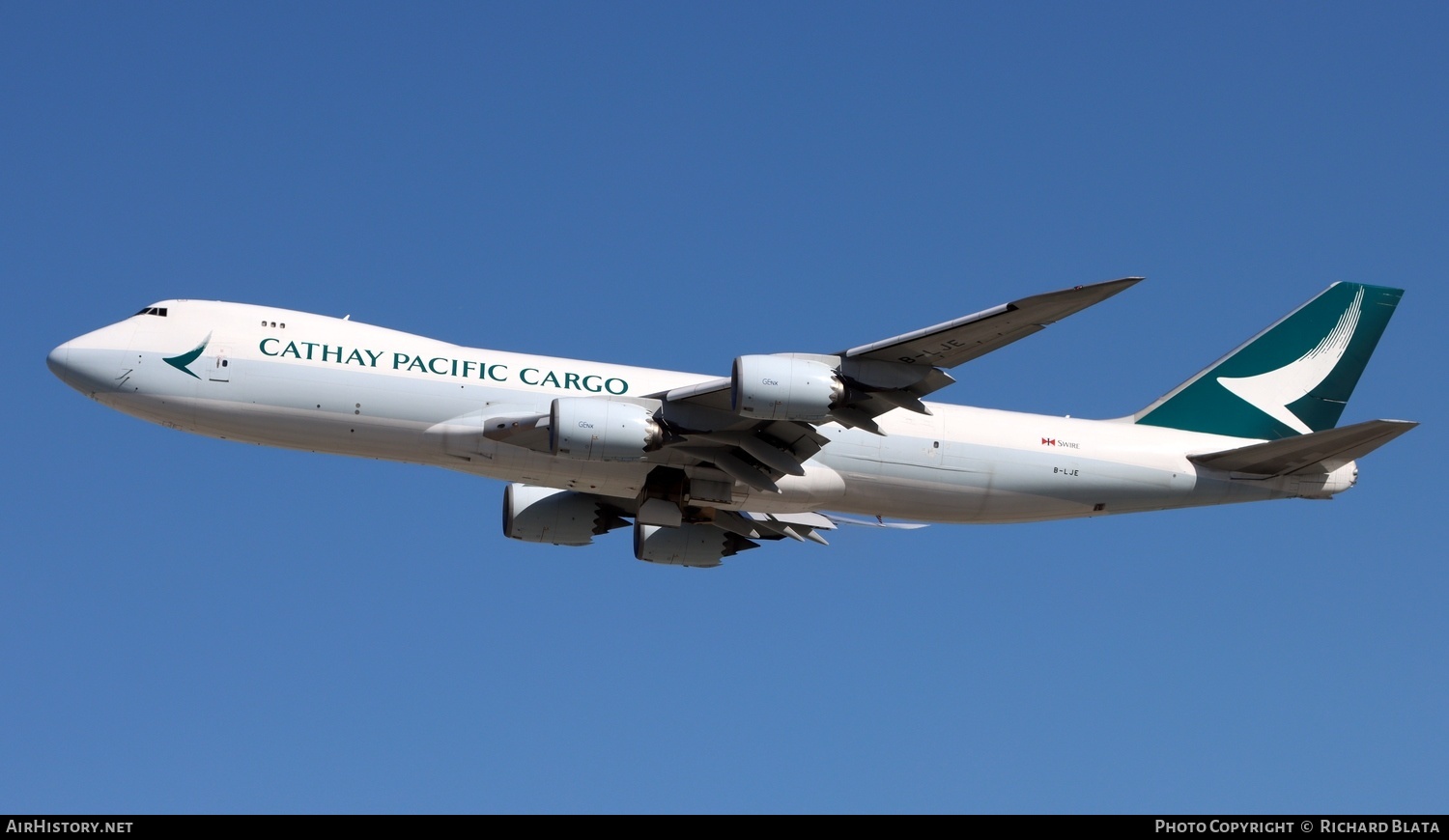 Aircraft Photo of B-LJE | Boeing 747-867F/SCD | Cathay Pacific Airways Cargo | AirHistory.net #653997