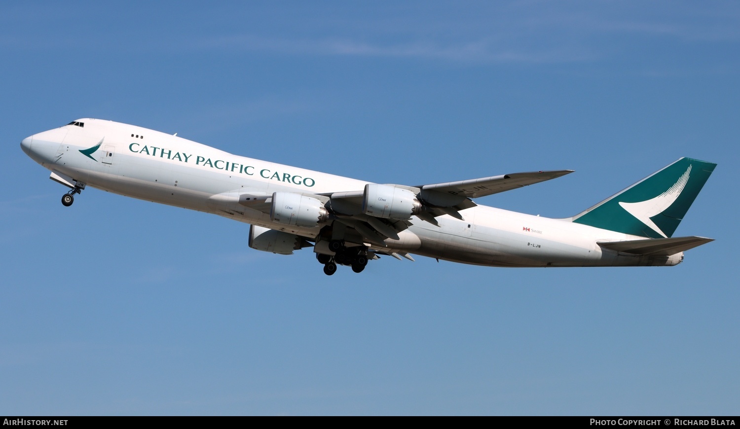 Aircraft Photo of B-LJN | Boeing 747-867F/SCD | Cathay Pacific Airways Cargo | AirHistory.net #653998