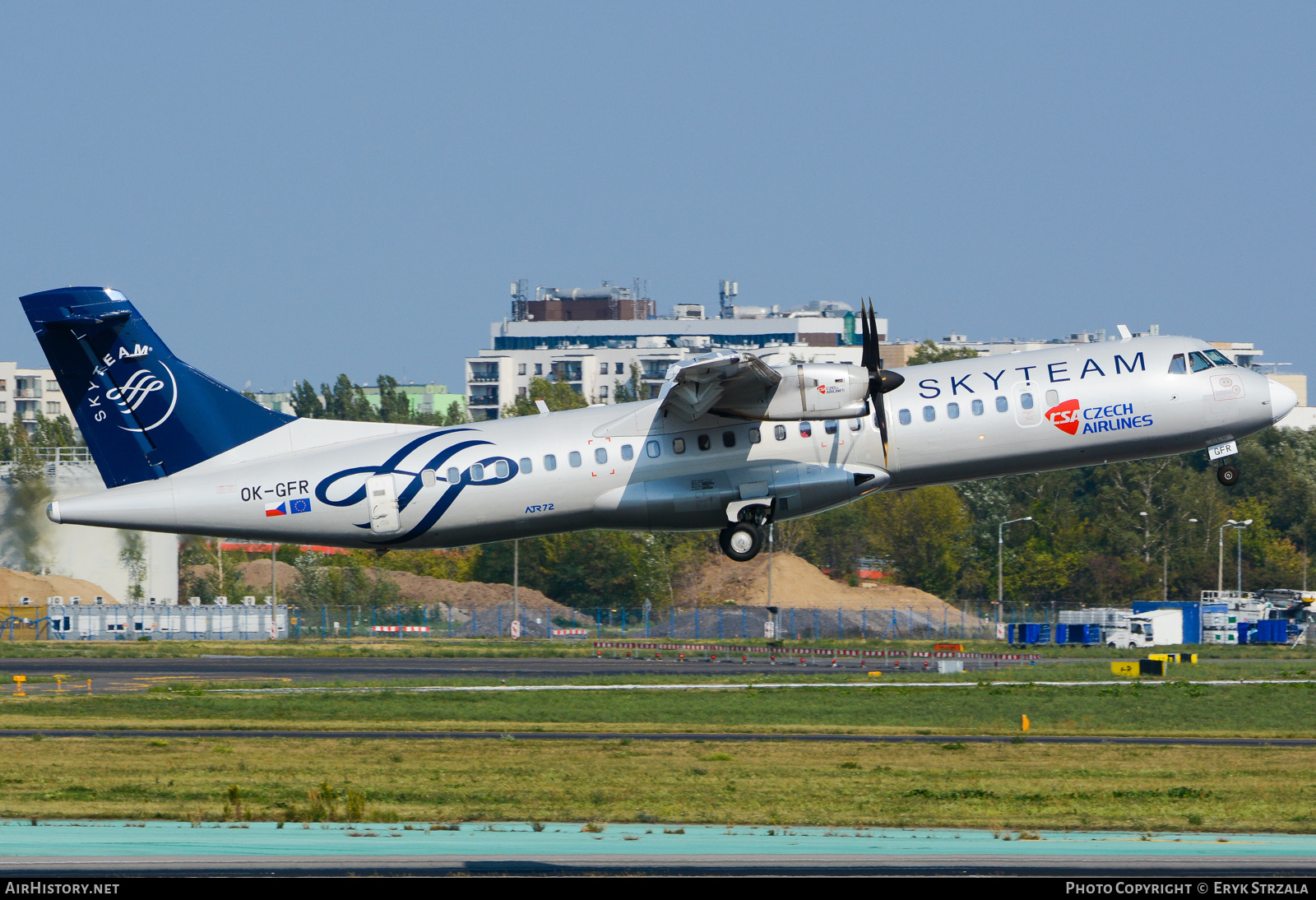 Aircraft Photo of OK-GFR | ATR ATR-72-500 (ATR-72-212A) | ČSA - Czech Airlines | AirHistory.net #654011