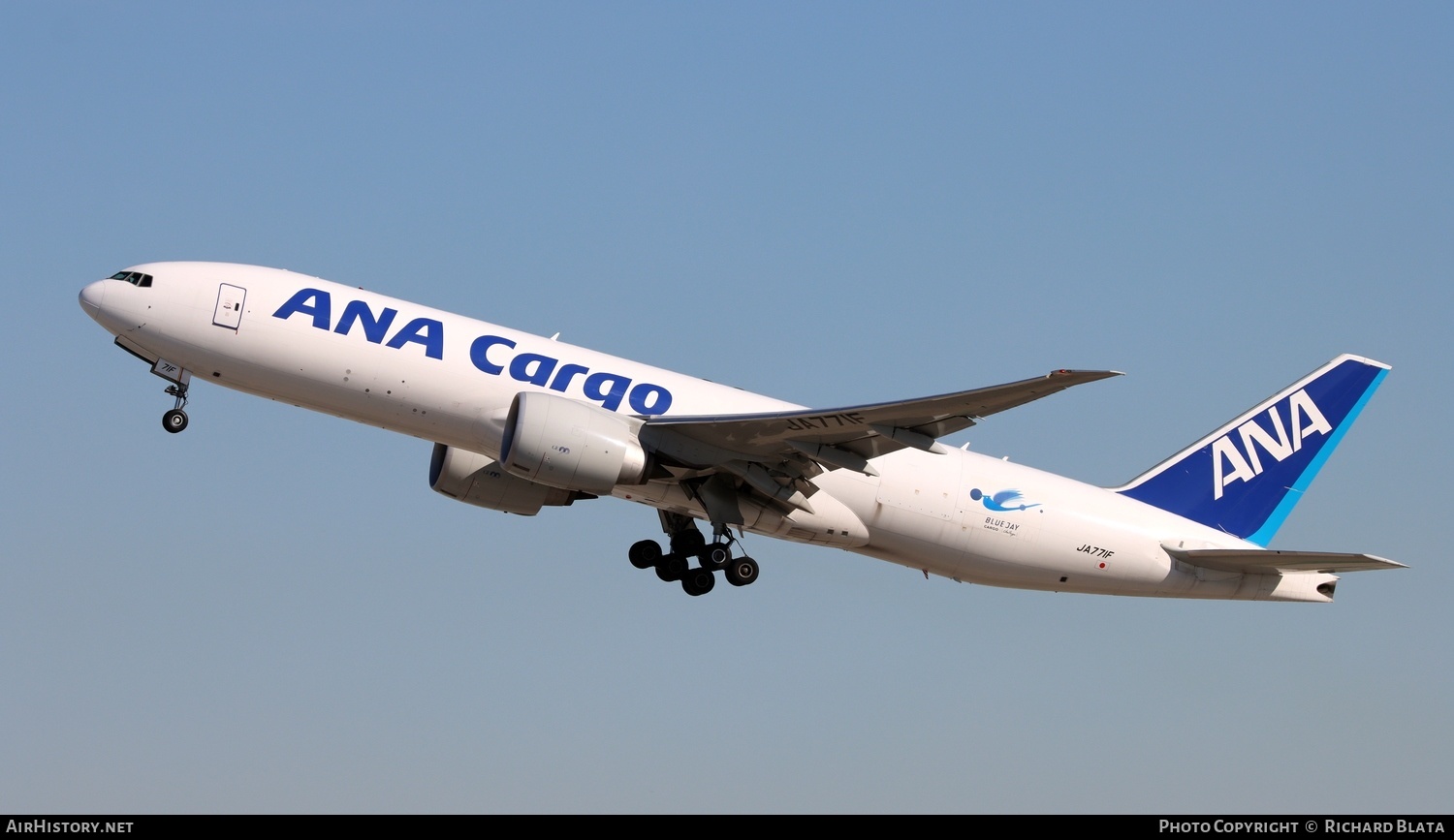 Aircraft Photo of JA771F | Boeing 777-F | All Nippon Airways - ANA Cargo | AirHistory.net #654025