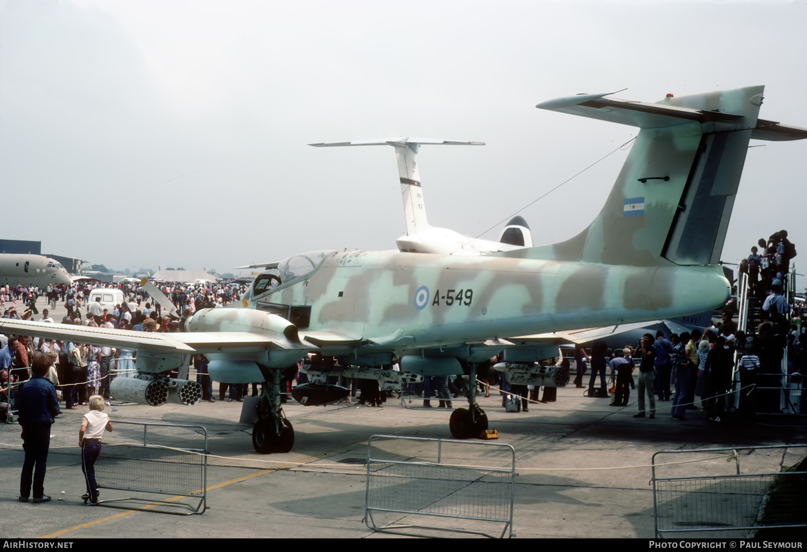 Aircraft Photo of A-549 | FMA IA-58A Pucara | Argentina - Air Force | AirHistory.net #654032