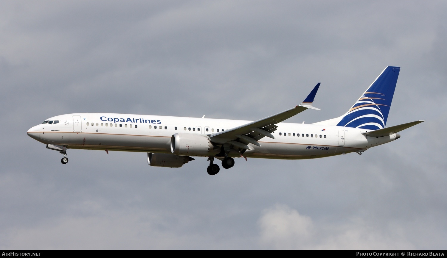 Aircraft Photo of HP-9907CMP | Boeing 737-9 Max 9 | Copa Airlines | AirHistory.net #654033