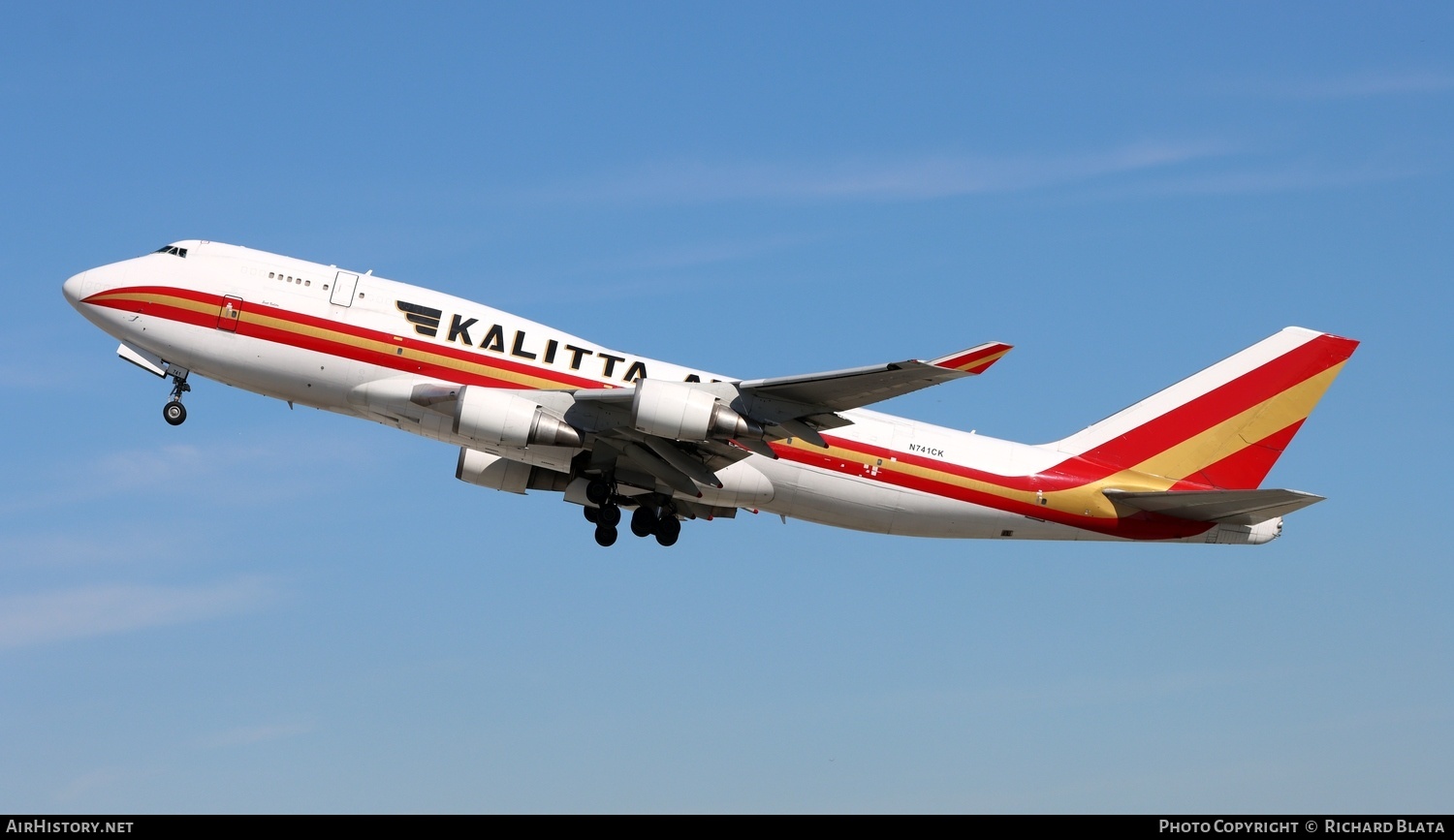 Aircraft Photo of N741CK | Boeing 747-4H6M(BCF) | Kalitta Air | AirHistory.net #654055