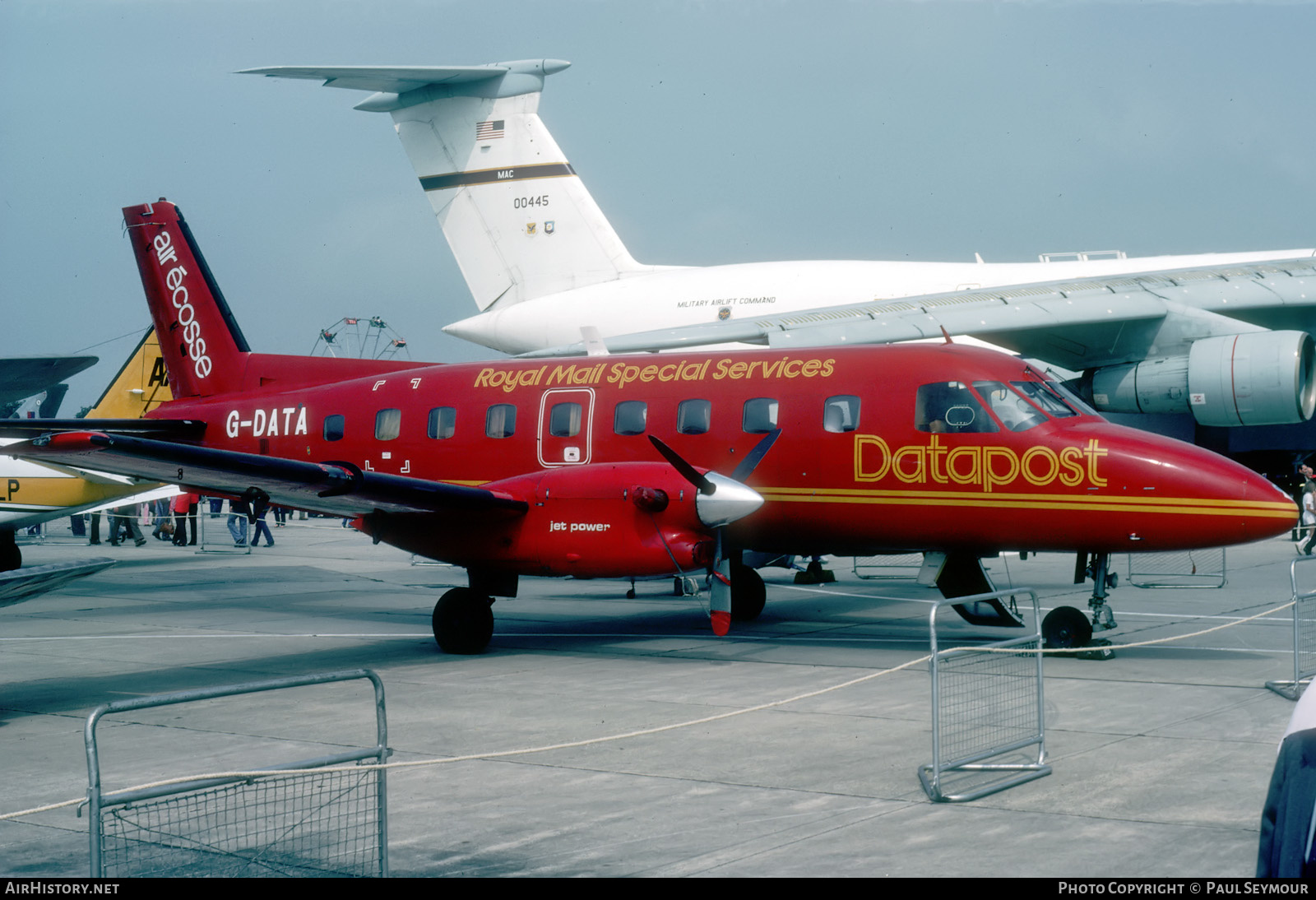 Aircraft Photo of G-DATA | Embraer EMB-110P2 Bandeirante | Datapost | AirHistory.net #654063