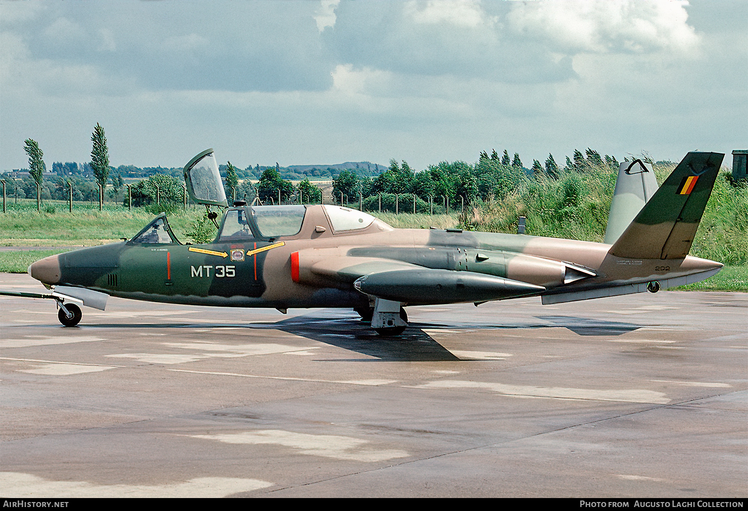 Aircraft Photo of MT35 | Fouga CM-170R Magister | Belgium - Air Force | AirHistory.net #654067