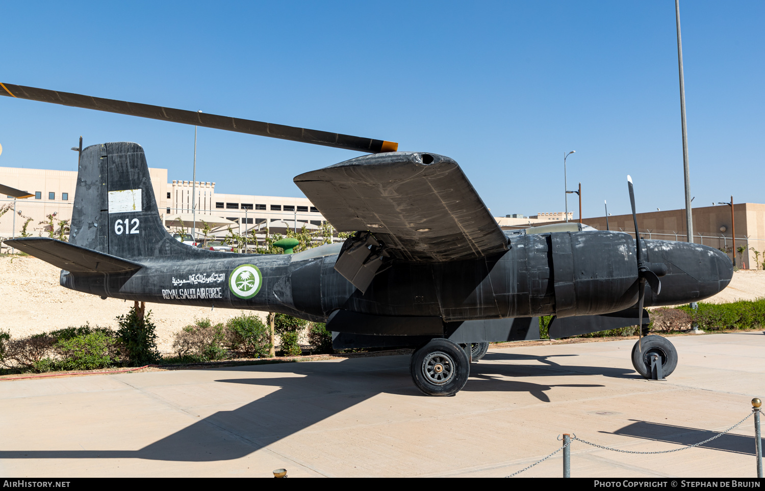 Aircraft Photo of 612 | Douglas B-26B Invader | Saudi Arabia - Air Force | AirHistory.net #654077