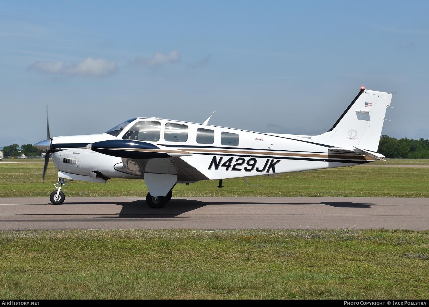 Aircraft Photo of N429JK | Raytheon A36 Bonanza 36 | AirHistory.net #654086