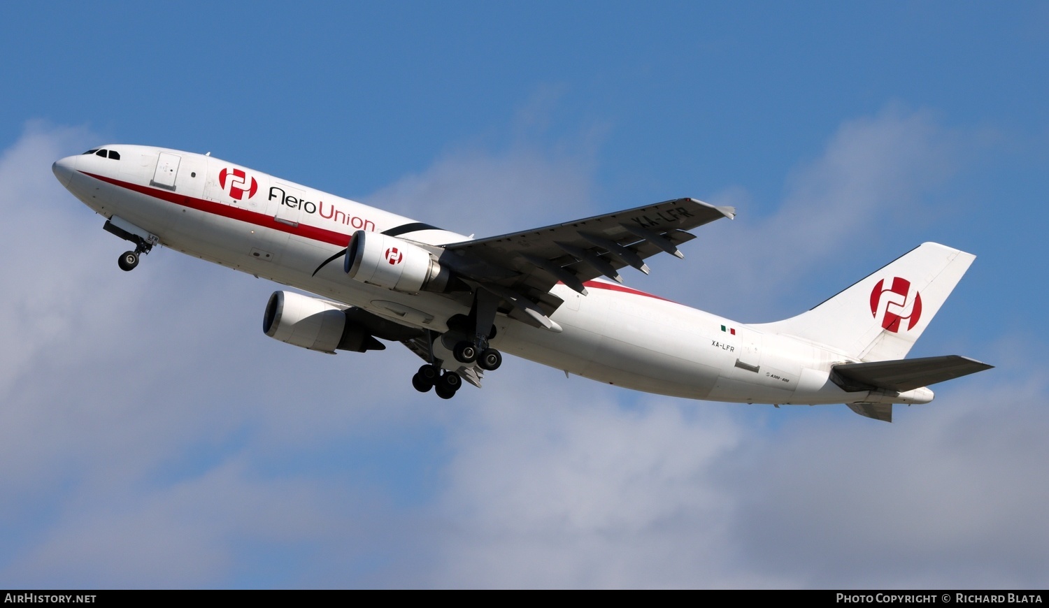 Aircraft Photo of XA-LFR | Airbus A300C4-605R | AeroUnion | AirHistory.net #654088