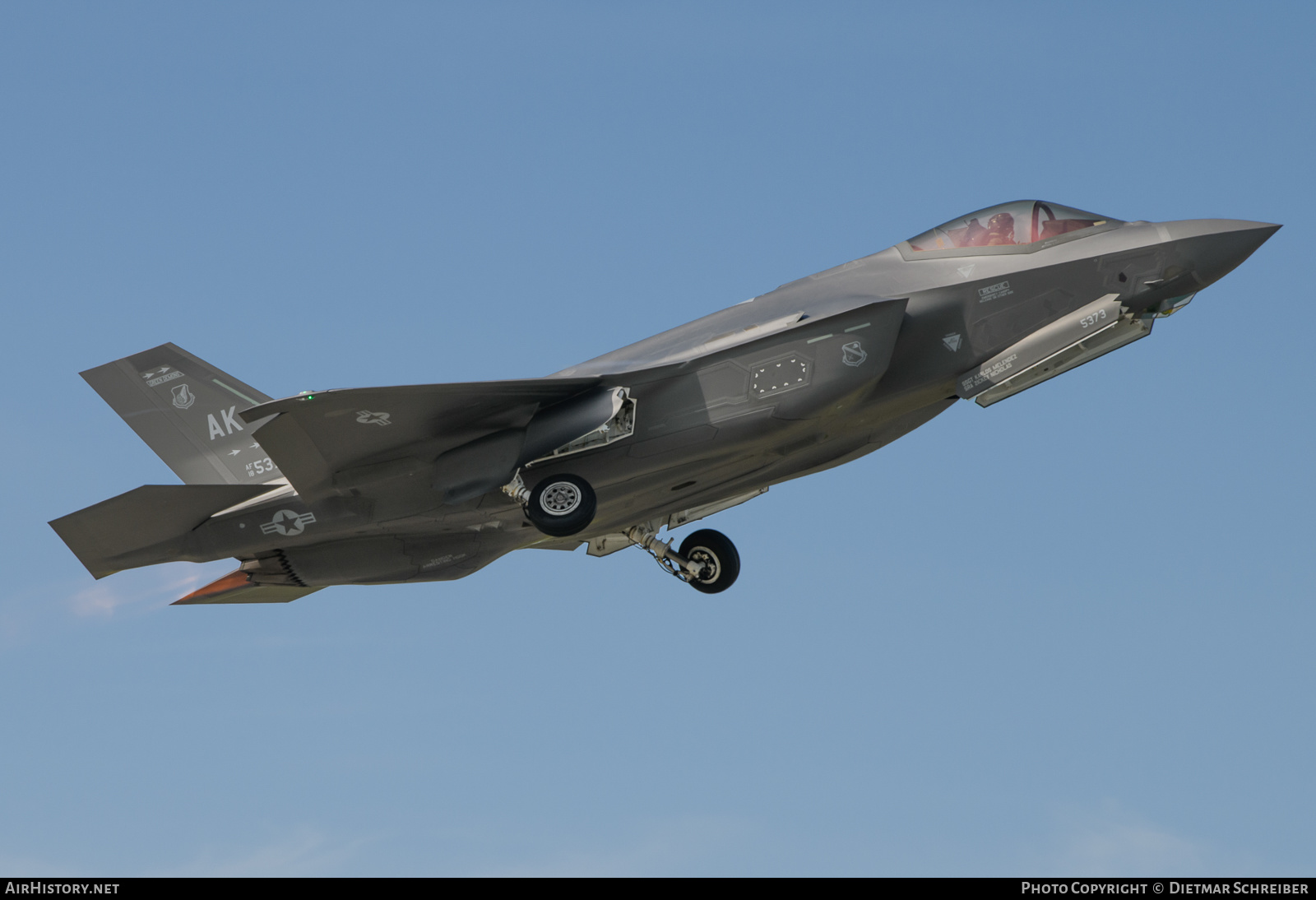 Aircraft Photo of 18-5373 / AF18-5373 | Lockheed Martin F-35A Lightning II | USA - Air Force | AirHistory.net #654093