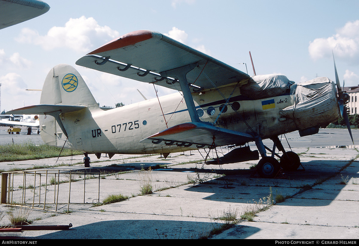 Aircraft Photo of UR-07725 | Antonov An-2R | Air Ukraine | AirHistory.net #654097